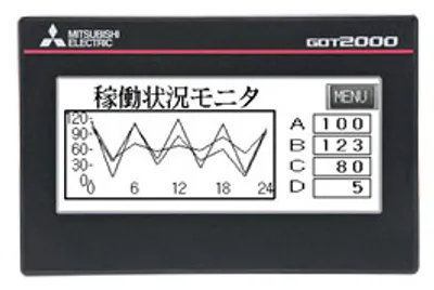 GT2103-PMBD Mitsubishi GOT HMI 3.8"