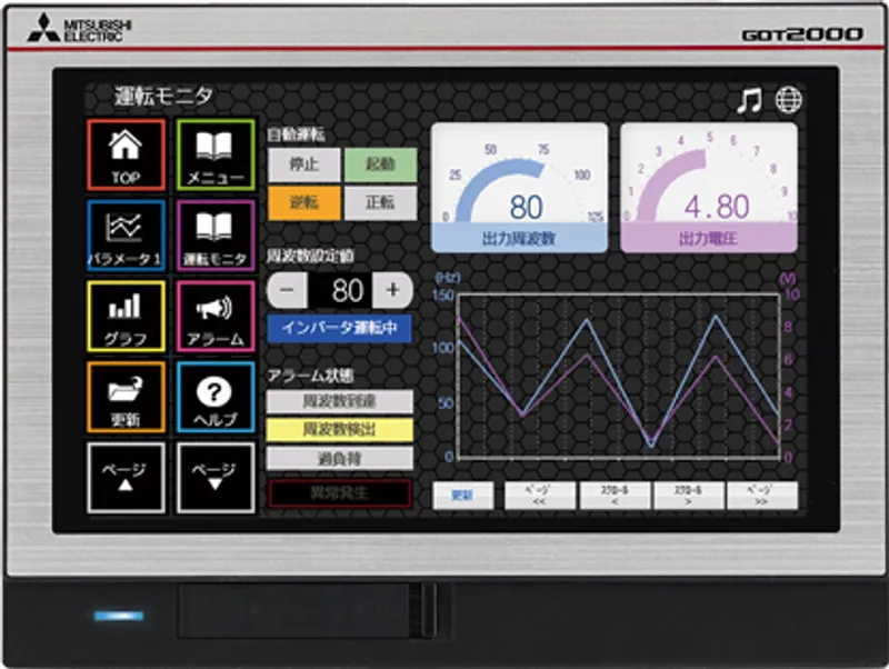 GT2507-WTSD Mitsubishi GOT HMI 7" Wide