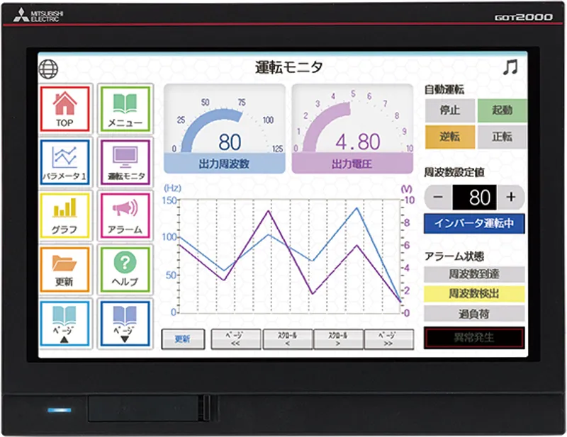 GT2510-WXTBD Mitsubishi GOT HMI 10.1" Wide