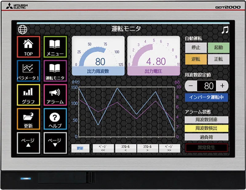 GT2510-WXTSD Mitsubishi GOT HMI 10.1" Wide