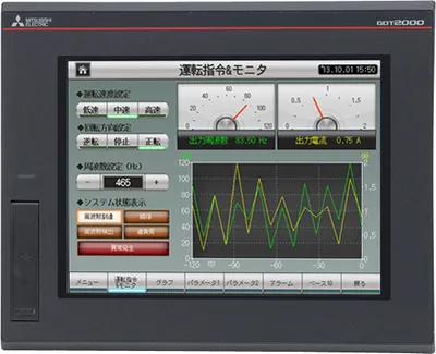 GT2708-STBD Mitsubishi GOT HMI 8.4"