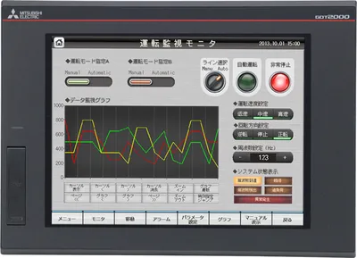 GT2710-VTBD Mitsubishi GOT HMI 10.4"