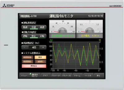GT2710-VTWD Mitsubishi GOT HMI 10.4"