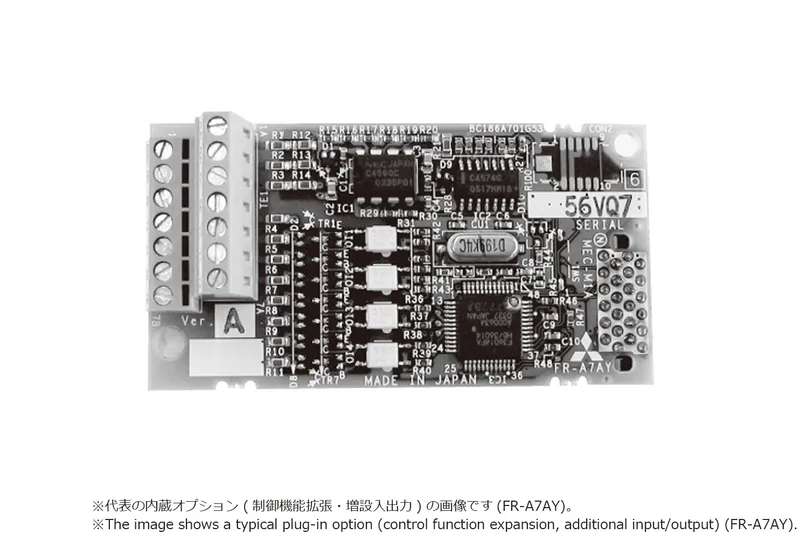 FR-A7AY Mitsubishi FREQROL inverter Plug-in option (control function expansion, additional input/output)
