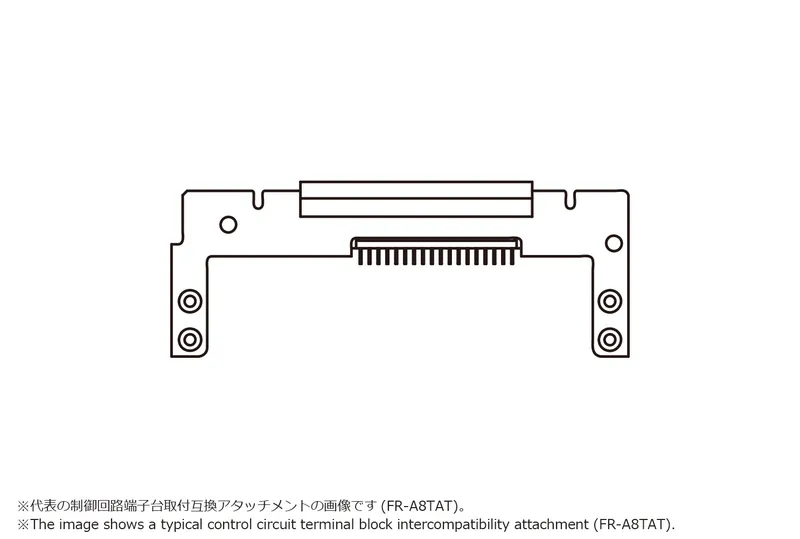 FR-A8TAT Mitsubishi FREQROL inverter Structure option