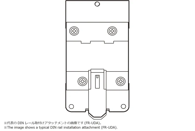FR-UDA02 Mitsubishi FREQROL inverter Structure option