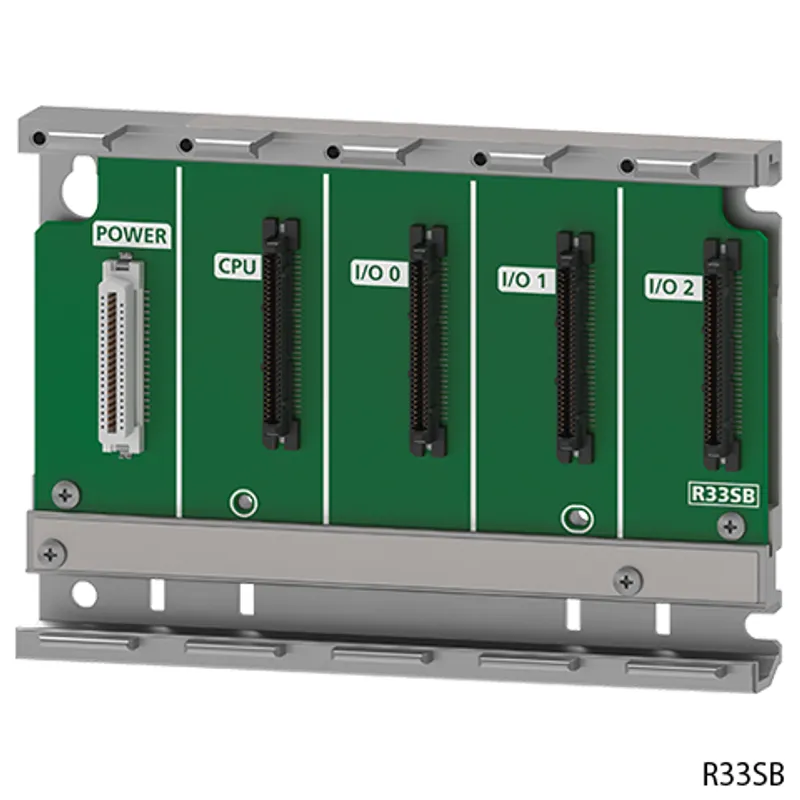 R33SB Mitsubishi MELSEC iQ-R Series Slim type main base