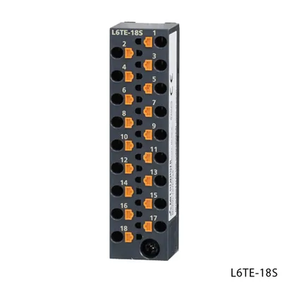 L6TE-18S Mitsubishi MELSEC-L Series Spring-clamp terminal block