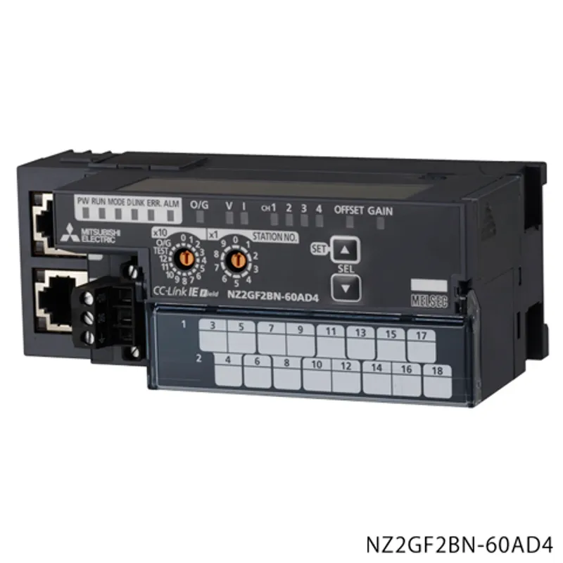 NZ2GF2BN-60AD4 Mitsubishi MELSEC network modules Remote I/O