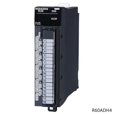 R60ADH4 Mitsubishi MELSEC iQ-R Series Analog input
