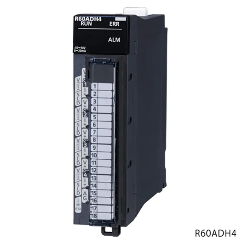 R60ADH4 Mitsubishi MELSEC iQ-R Series Analog input