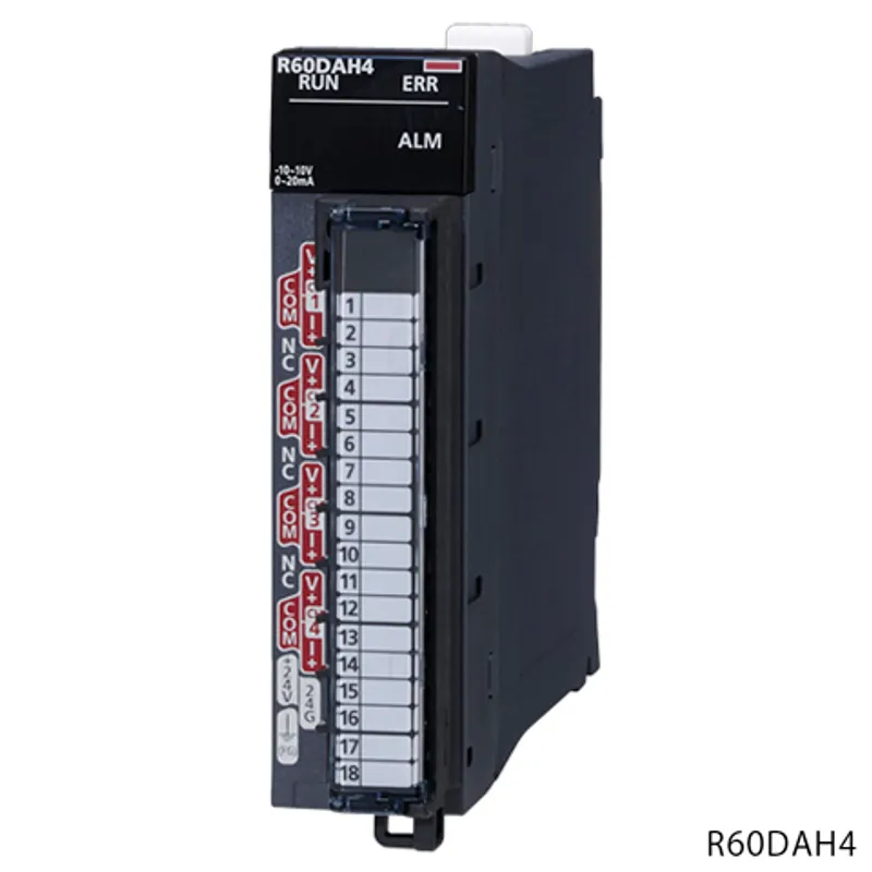 R60DAH4 Mitsubishi MELSEC iQ-R Series Analog output
