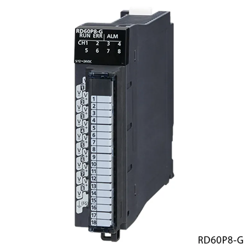 RD60P8-G Mitsubishi MELSEC iQ-R Series Channel isolated pulse input