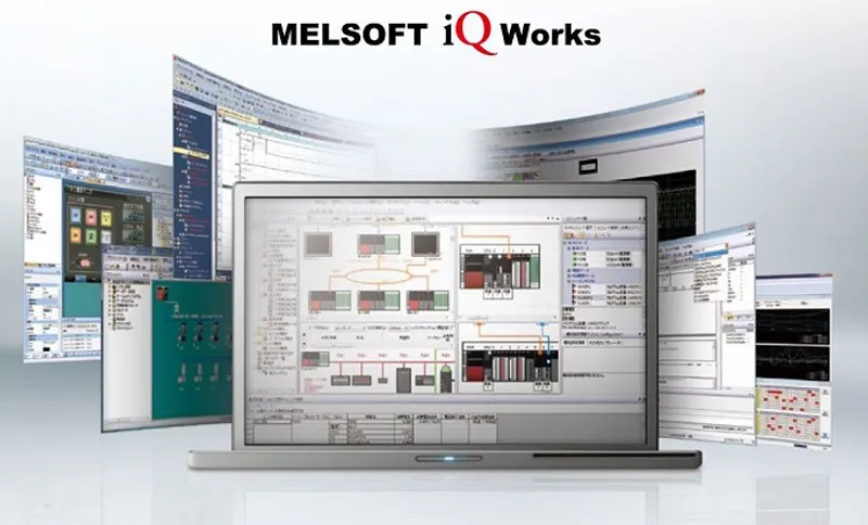 SW2DND-IQWK-E Mitsubishi MELSEC-Q Series MELSOFT iQ Works