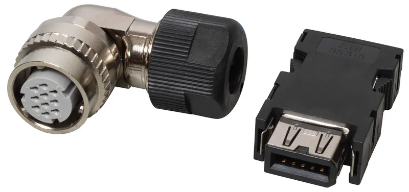 MR-J3SCNSA Mitsubishi MELSERVO servo Encoder connector set (one-touch connection type)