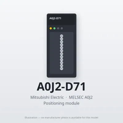 A0J2-D71 Mitsubishi MELSEC A0J2 Positioning module