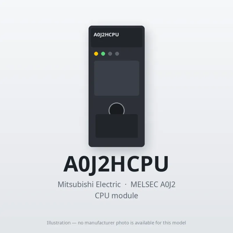 A0J2HCPU Mitsubishi MELSEC A0J2 CPU module