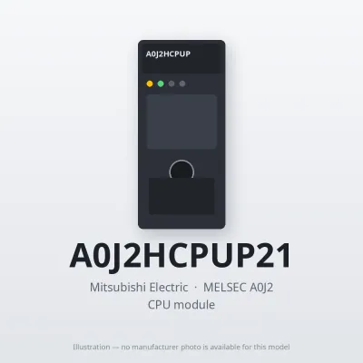 A0J2HCPUP21 Mitsubishi MELSEC A0J2 CPU module