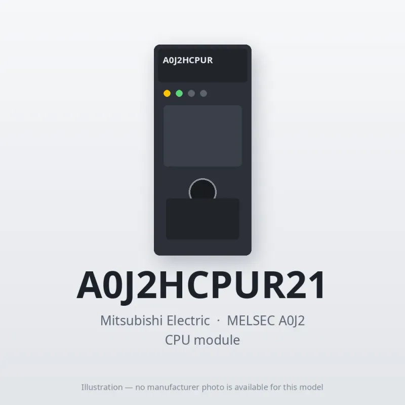 A0J2HCPUR21 Mitsubishi MELSEC A0J2 CPU module