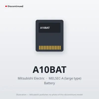 A10BAT Mitsubishi MELSEC-A Battery