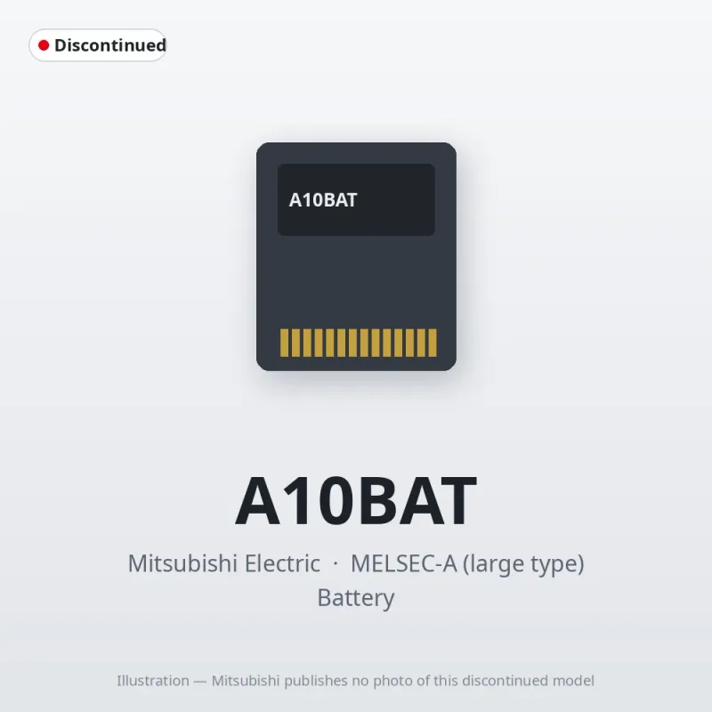 A10BAT Mitsubishi MELSEC-A Battery
