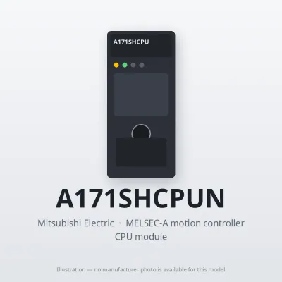 A171SHCPUN Mitsubishi MELSEC-A motion CPU module