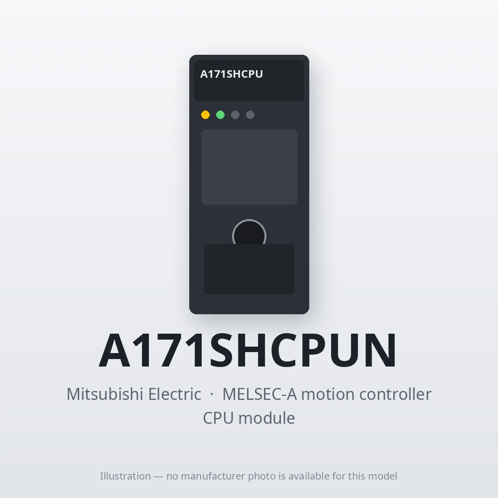A171SHCPUN Mitsubishi MELSEC-A motion CPU module