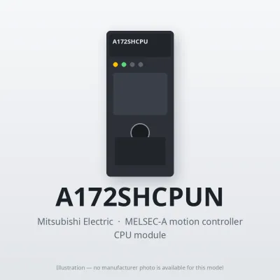 A172SHCPUN Mitsubishi MELSEC-A motion CPU module