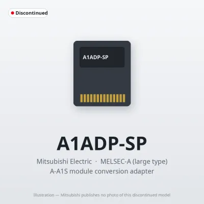 A1ADP-SP Mitsubishi MELSEC-A A-A1S module conversion adapter