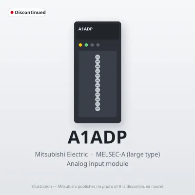 A1ADP Mitsubishi MELSEC-A Analog input module