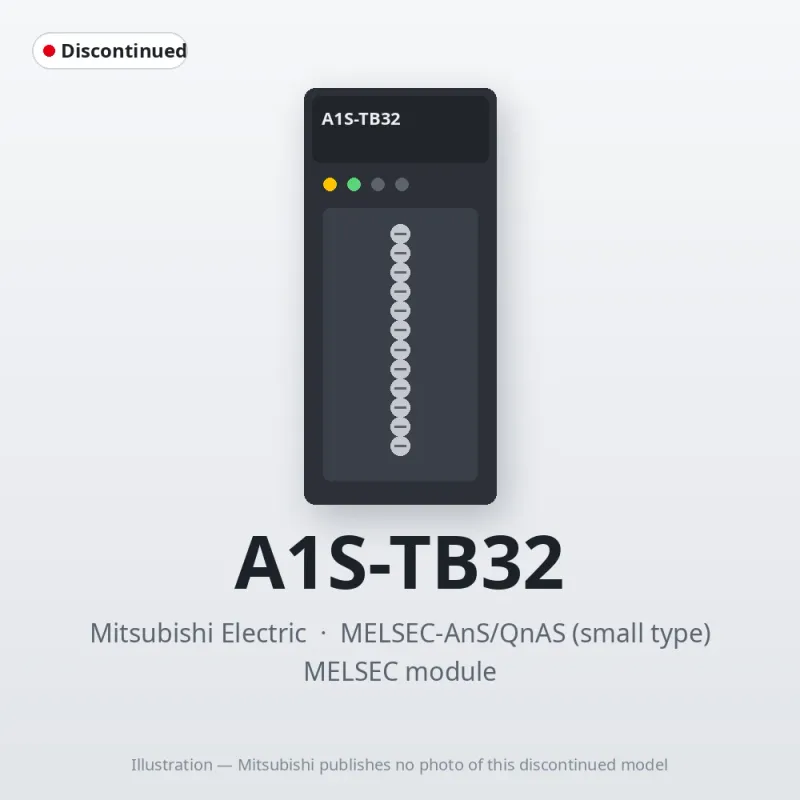 A1S-TB32 Mitsubishi MELSEC-AnS Module