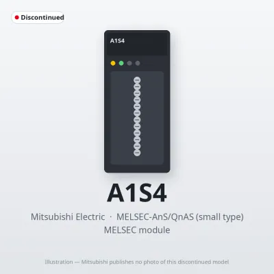 A1S4 Mitsubishi MELSEC-AnS Module