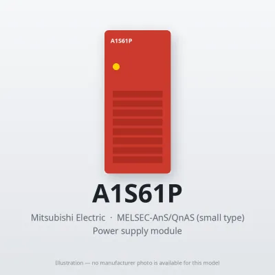 A1S61P Mitsubishi MELSEC-AnS Power supply module