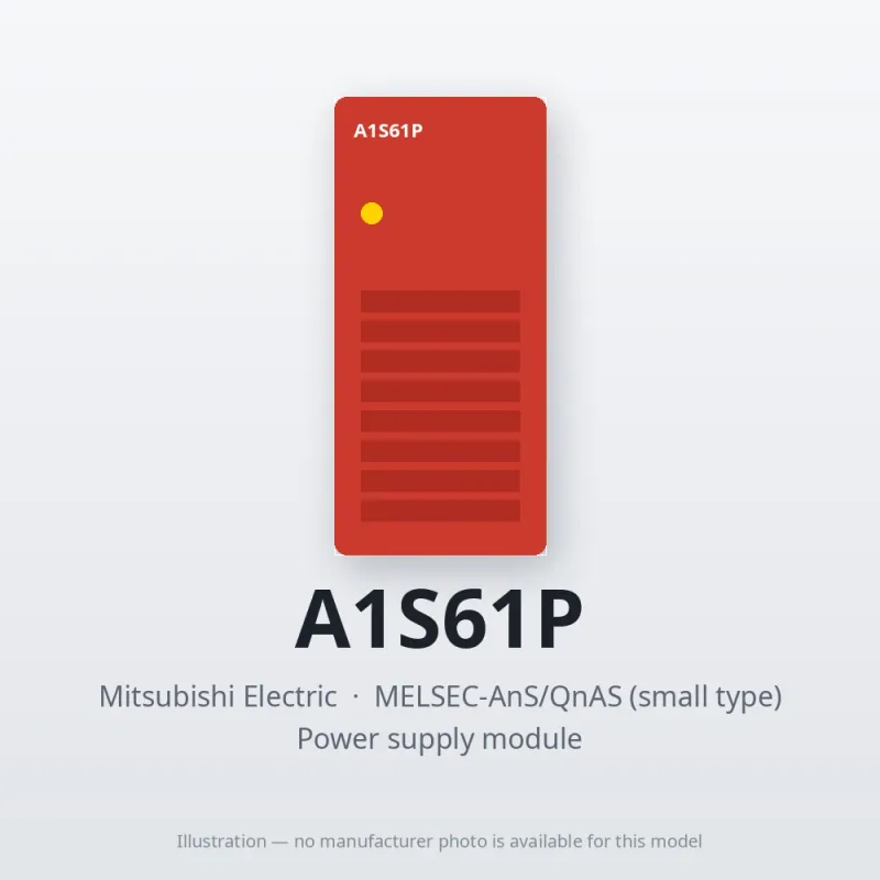 A1S61P Mitsubishi MELSEC-AnS Power supply module