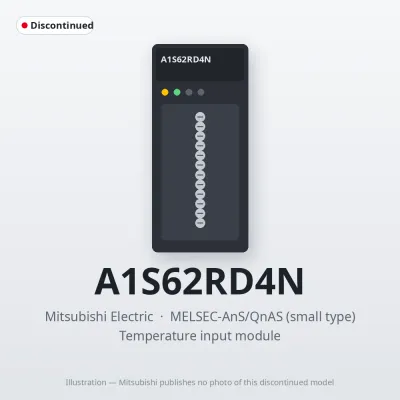 A1S62RD4N Mitsubishi MELSEC-AnS Temperature input module
