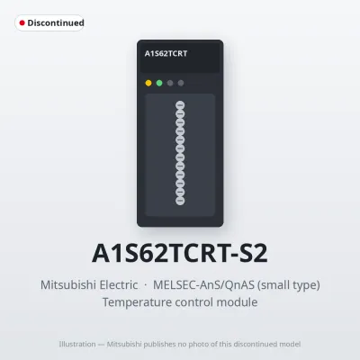 A1S62TCRT-S2 Mitsubishi MELSEC-AnS Temperature control module