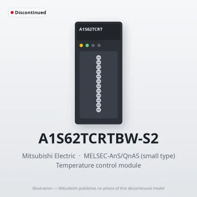 A1S62TCRTBW-S2 Mitsubishi MELSEC-AnS Temperature control module
