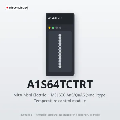 A1S64TCTRT Mitsubishi MELSEC-AnS Temperature control module