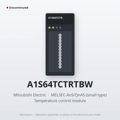 A1S64TCTRTBW Mitsubishi MELSEC-AnS Temperature control module