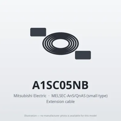 A1SC05NB Mitsubishi MELSEC-AnS Extension cable