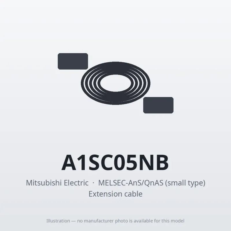 A1SC05NB Mitsubishi MELSEC-AnS Extension cable