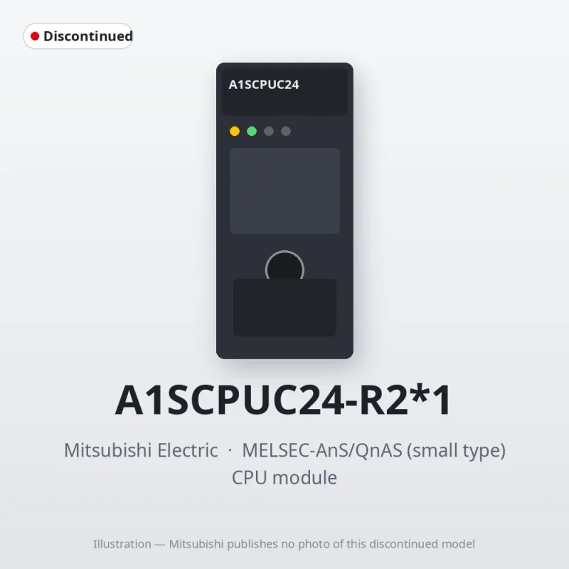 A1SCPUC24-R2*1 Mitsubishi MELSEC-AnS CPU module