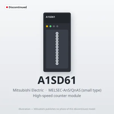 A1SD61 Mitsubishi MELSEC-AnS High-speed counter module