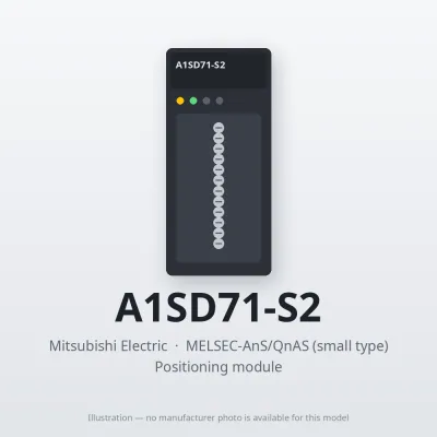 A1SD71-S2 Mitsubishi MELSEC-AnS Positioning module