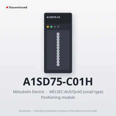 A1SD75-C01H Mitsubishi MELSEC-AnS Positioning module