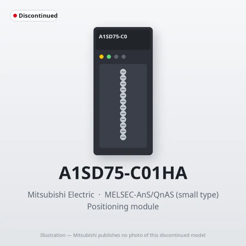A1SD75-C01HA Mitsubishi MELSEC-AnS Positioning module