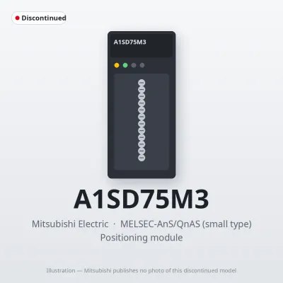 A1SD75M3 Mitsubishi MELSEC-AnS Positioning module