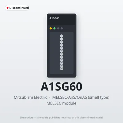 A1SG60 Mitsubishi MELSEC-AnS Module