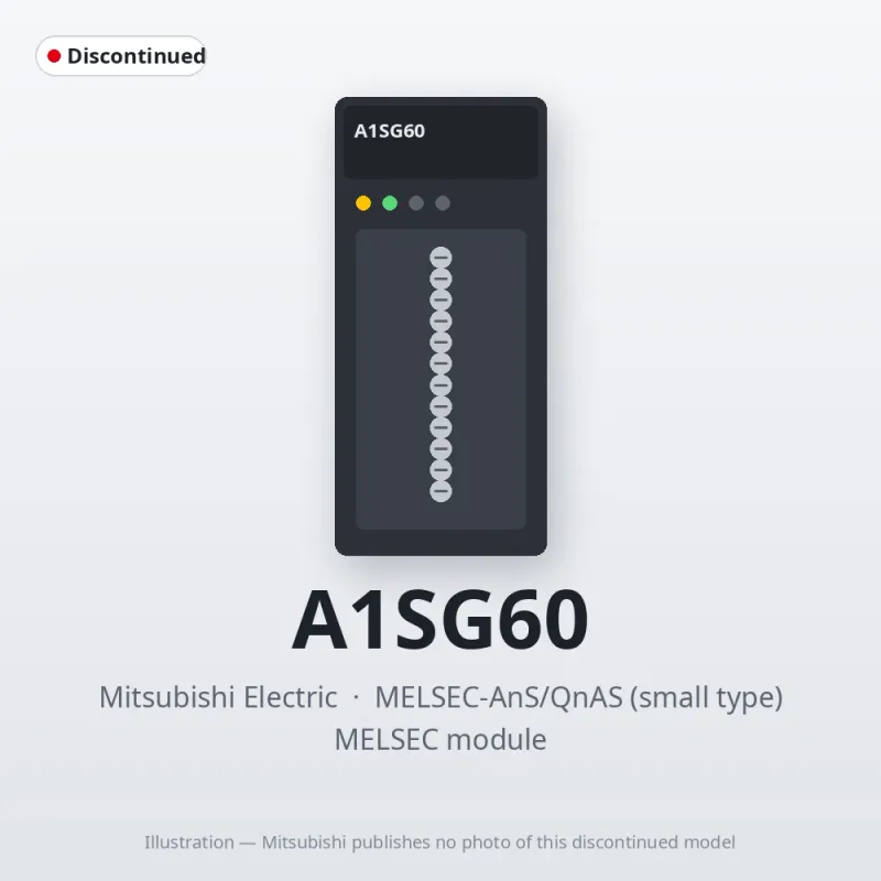 A1SG60 Mitsubishi MELSEC-AnS Module