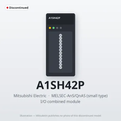 A1SH42P Mitsubishi MELSEC-AnS I/O combined module
